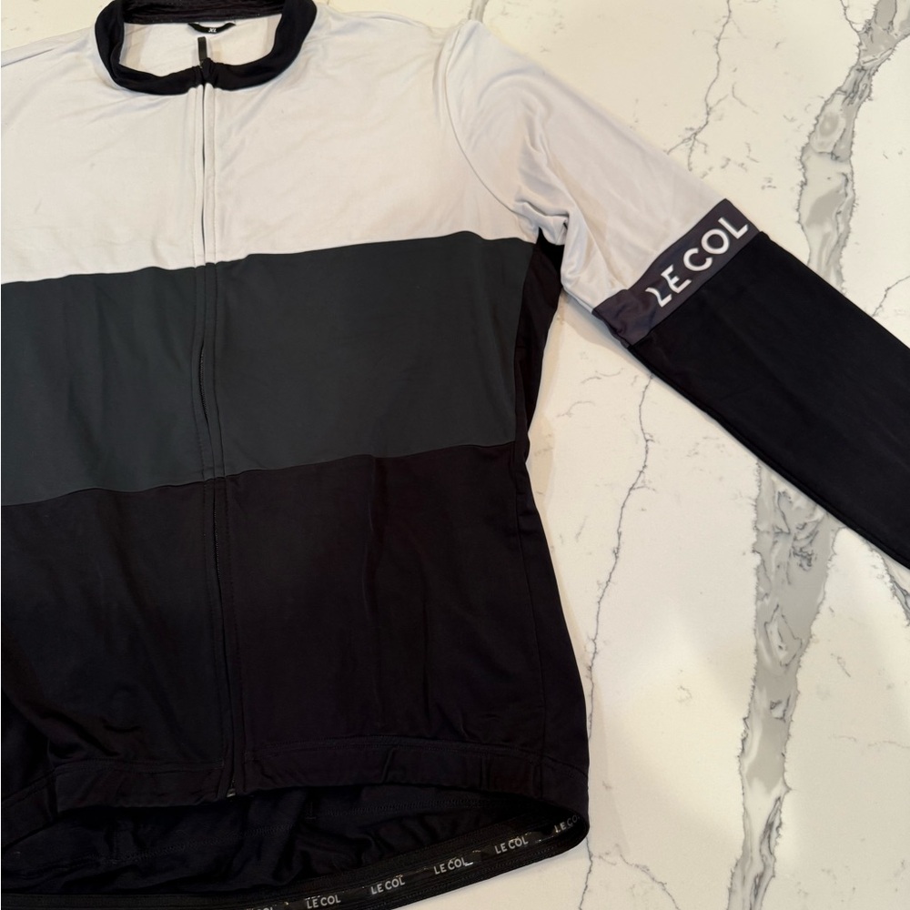 LE COL - TRI COLOR Men's Black and Gray Jacket